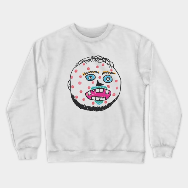 The Neanderthal They Call Mario The Caveboy(Colorized) Crewneck Sweatshirt by G-Worthy